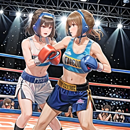 女子ボクシング | の人気AIイラスト・グラビア
