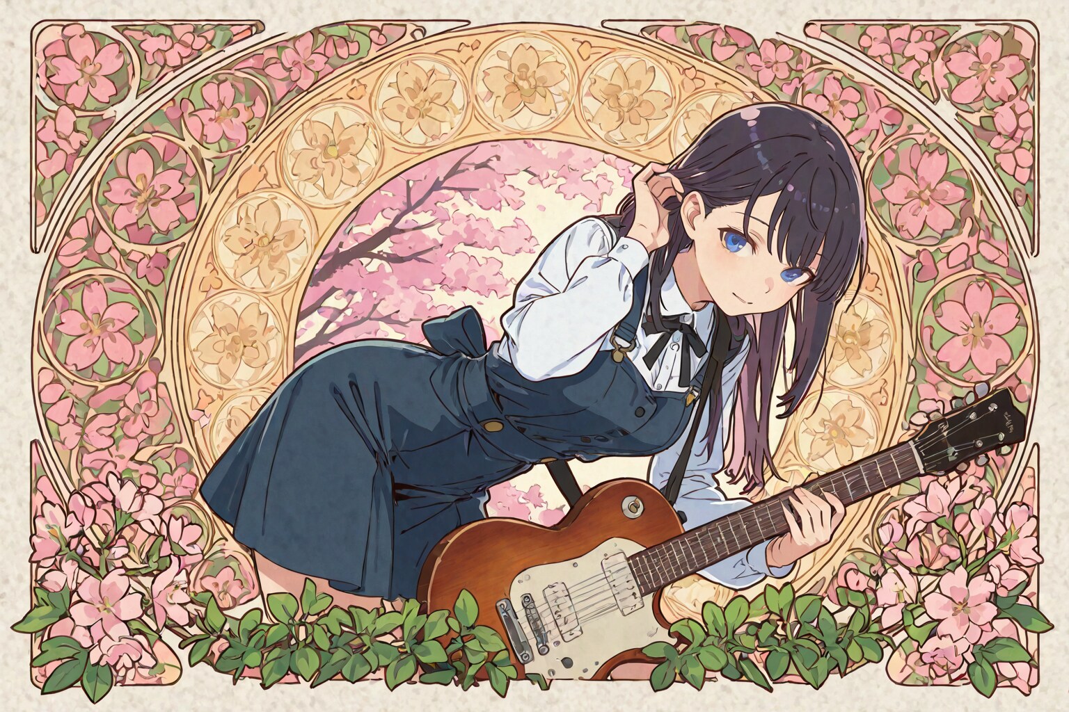 ギター少女 | の人気AIイラスト・グラビア