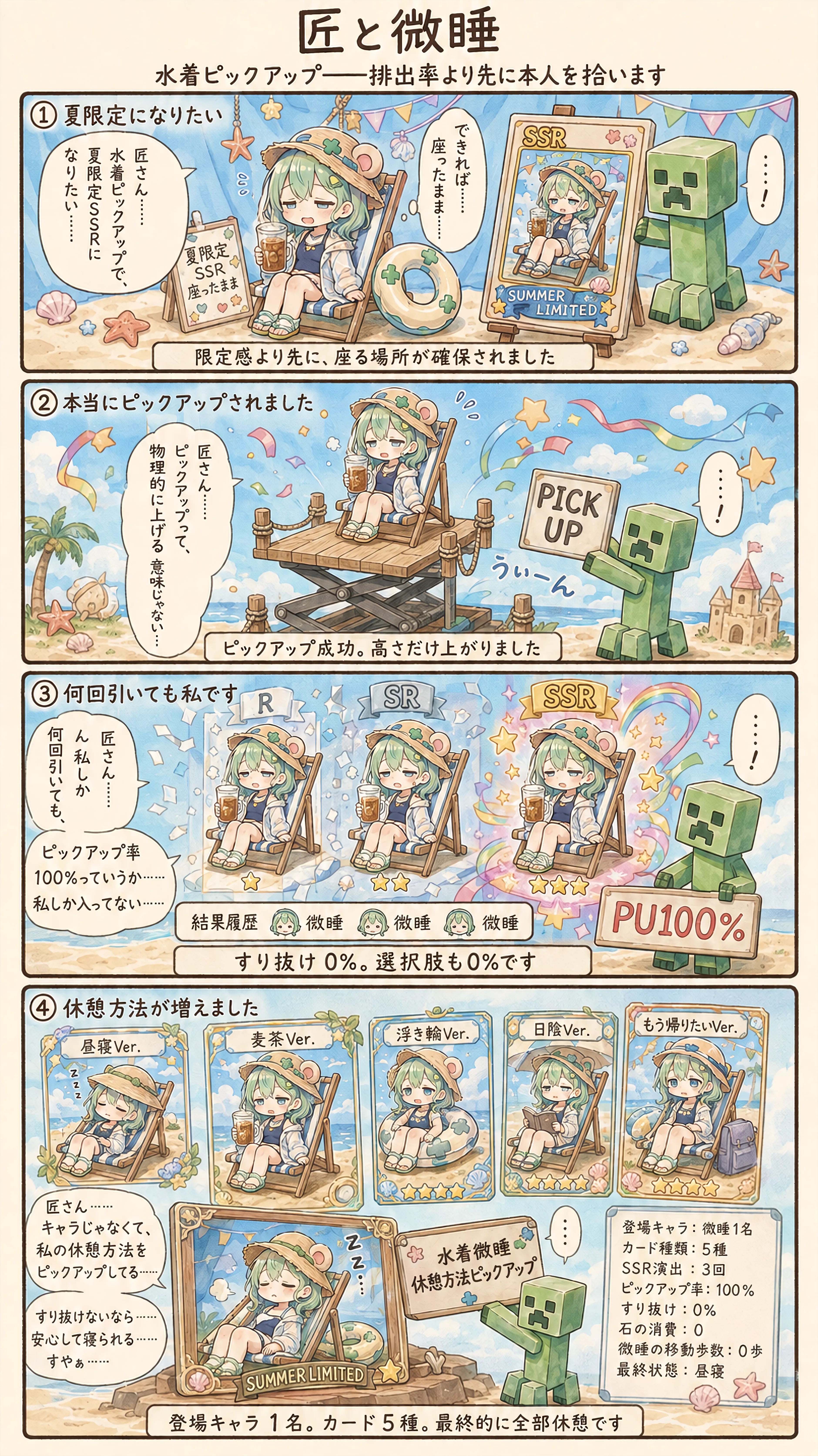 Summer Limited, Permanently Seated | の人気AIイラスト・グラビア