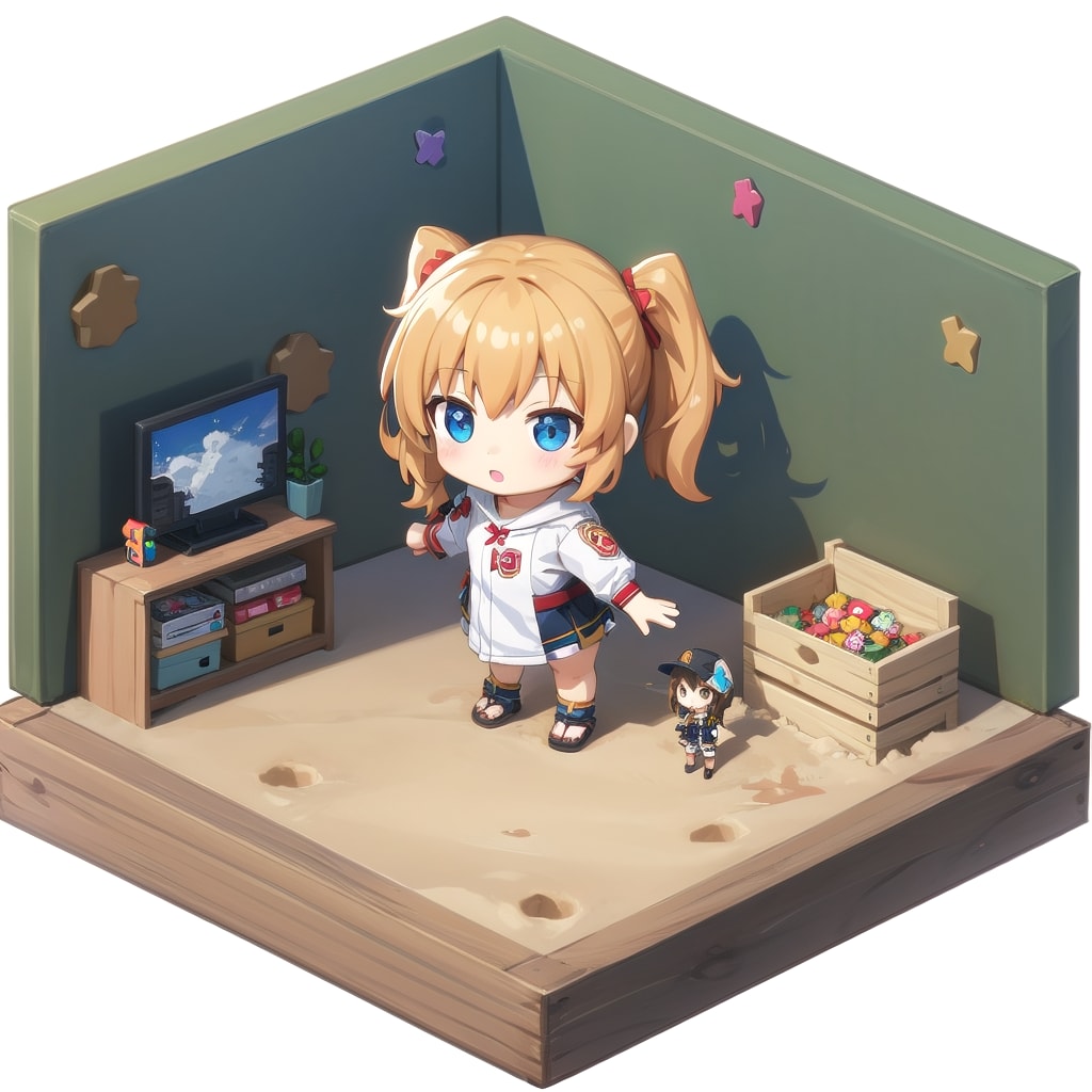 砂場か部屋か？ | の人気AIイラスト・グラビア