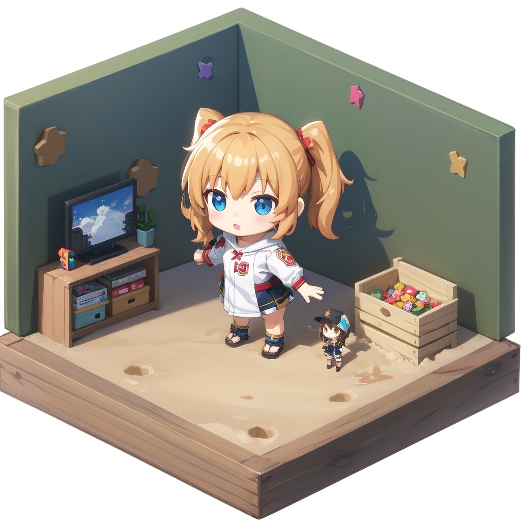 砂場か部屋か？