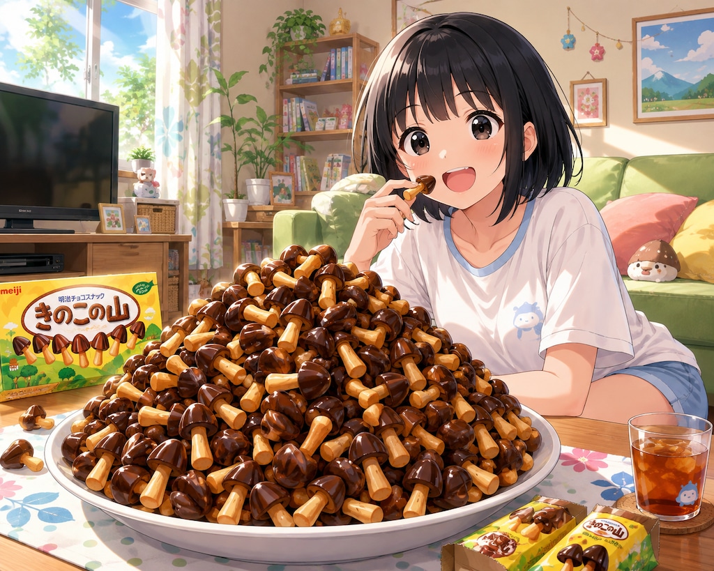 8月11日はきのこの山の日