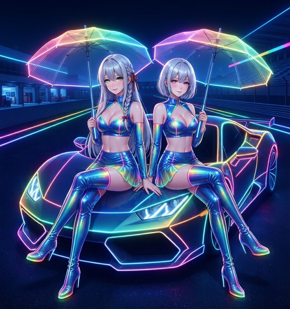 姉妹レースクィーン