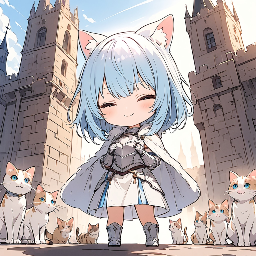 ねこ分隊と分隊長 | の人気AIイラスト・グラビア