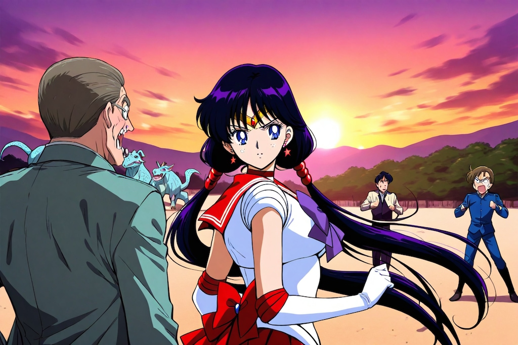 ママは二代目セーラーマーズ！第三話