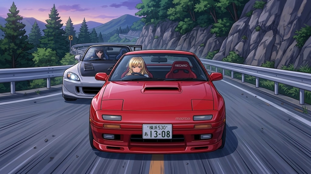 ギャルちゃんFC3Svs愛央ちゃんS2000