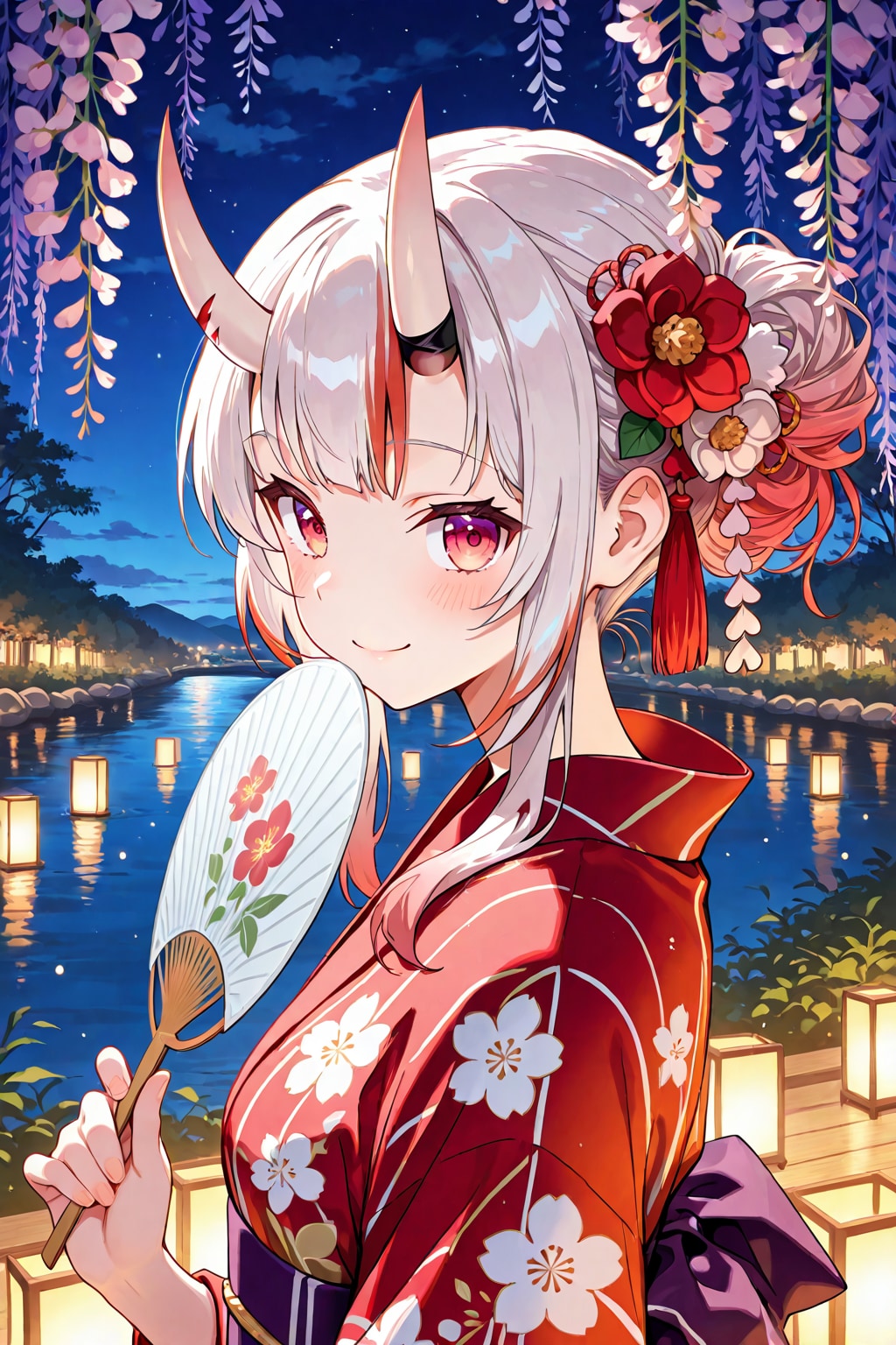 お嬢と夕涼み | の人気AIイラスト・グラビア
