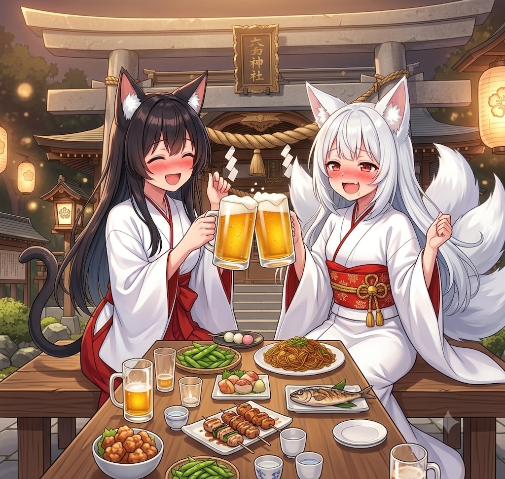 御神体様とさくらちゃんはベストパートナーですっ！！