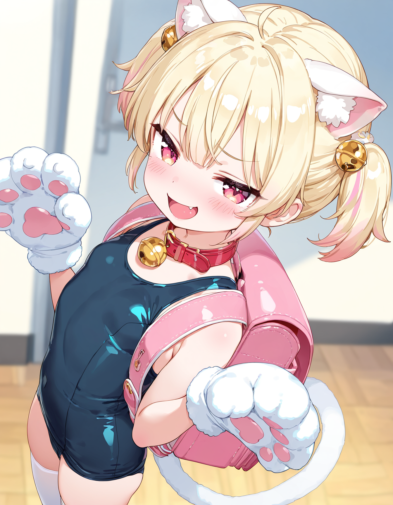 ネコミミスク水メスガキニーソばんそうこうランドセル
