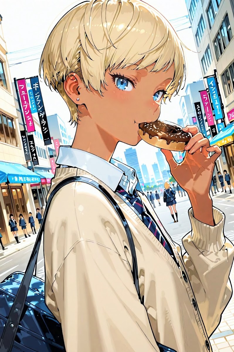 金髪ちゃん | の人気AIイラスト・グラビア