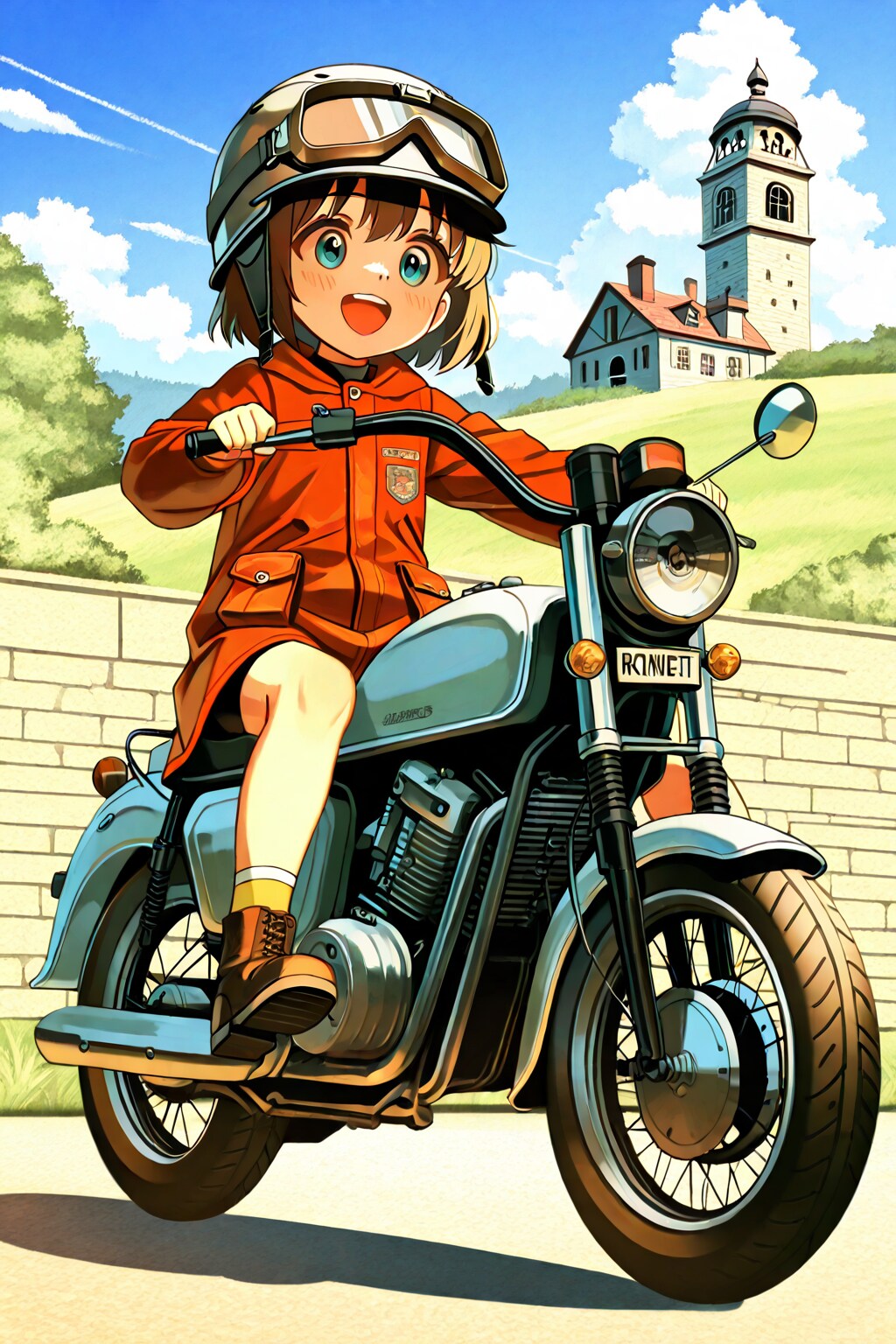 バイク好き彼女