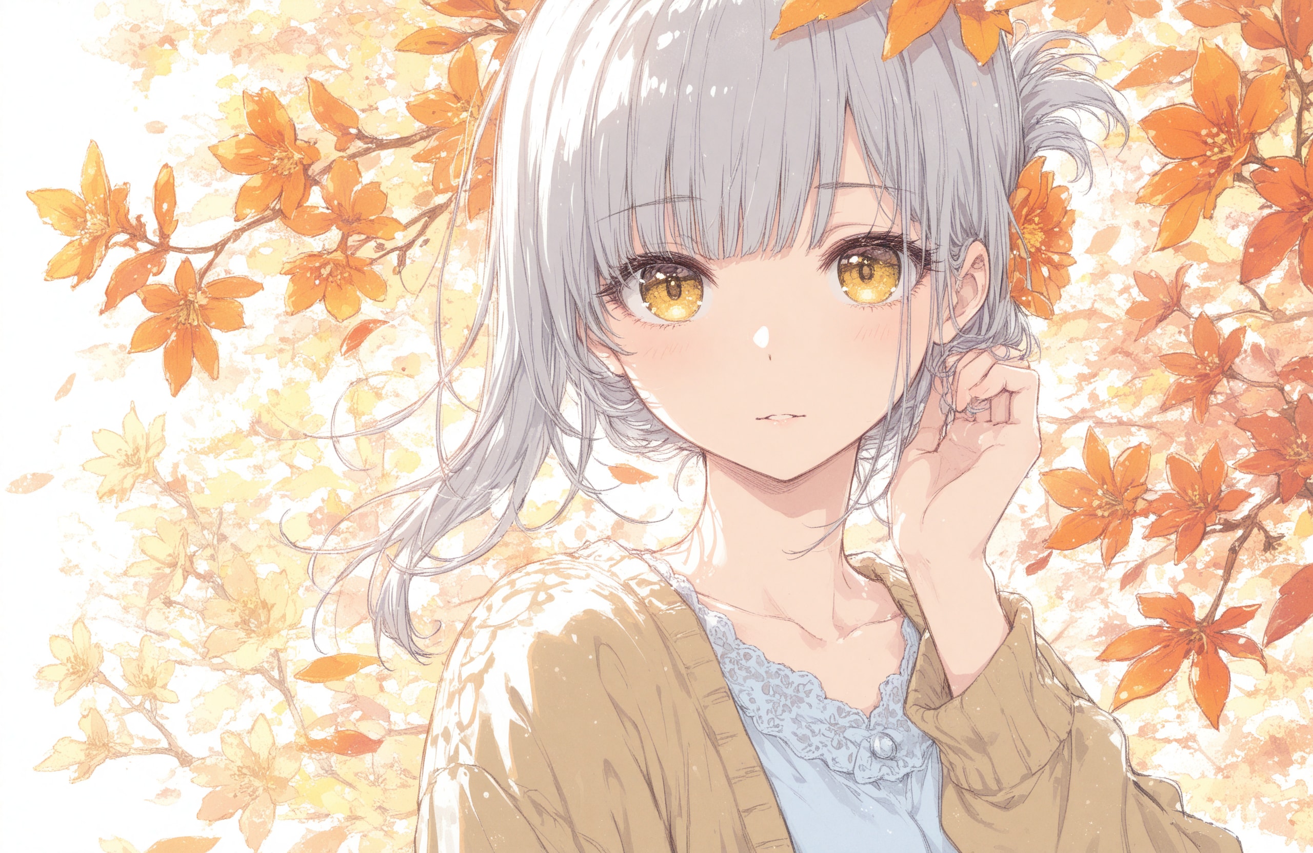 看板娘　autumn | の人気AIイラスト・グラビア