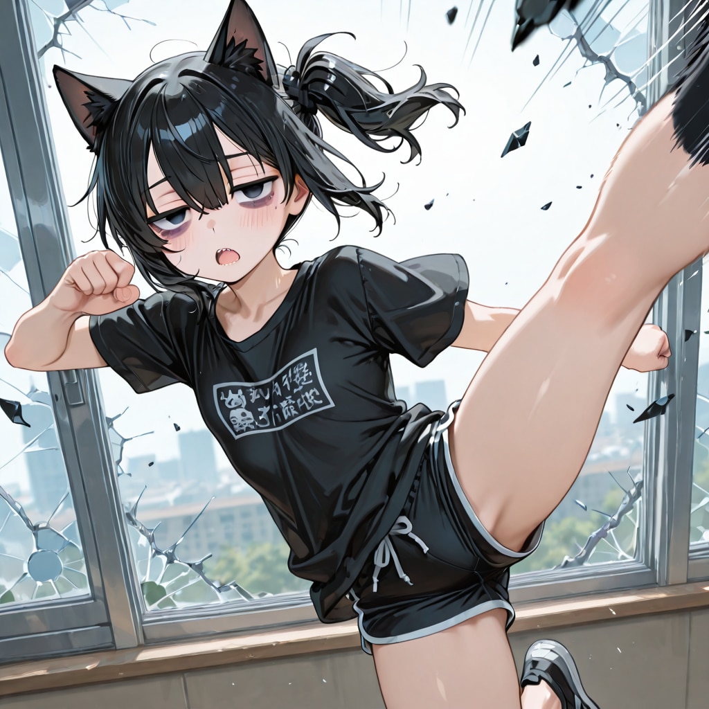 兄ちゃん…「大きく助走をつけて、最後のガラスをぶち破る運動」なんてラジオ体操にあったっけ…？