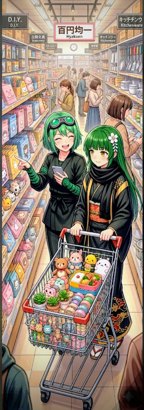 サイバーアサシンガールズの休日