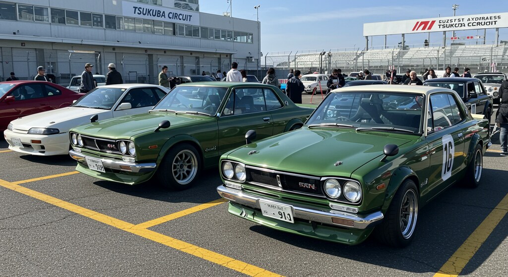 スカイライン2000GT-R 筑波サーキットより