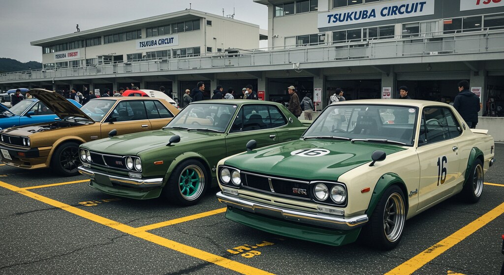 スカイライン2000GT-R 筑波サーキットより