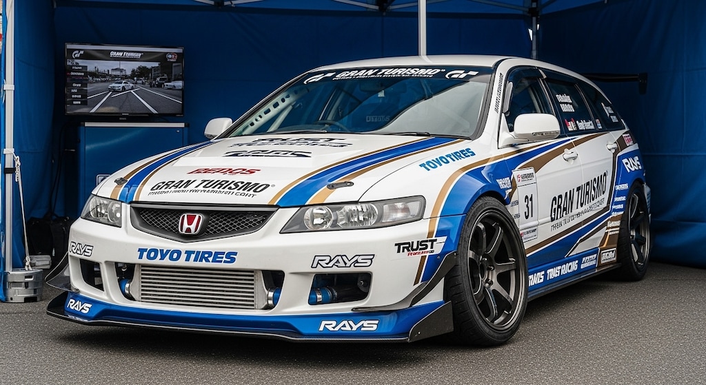 トーヨータイヤアコードワゴンのドリ車