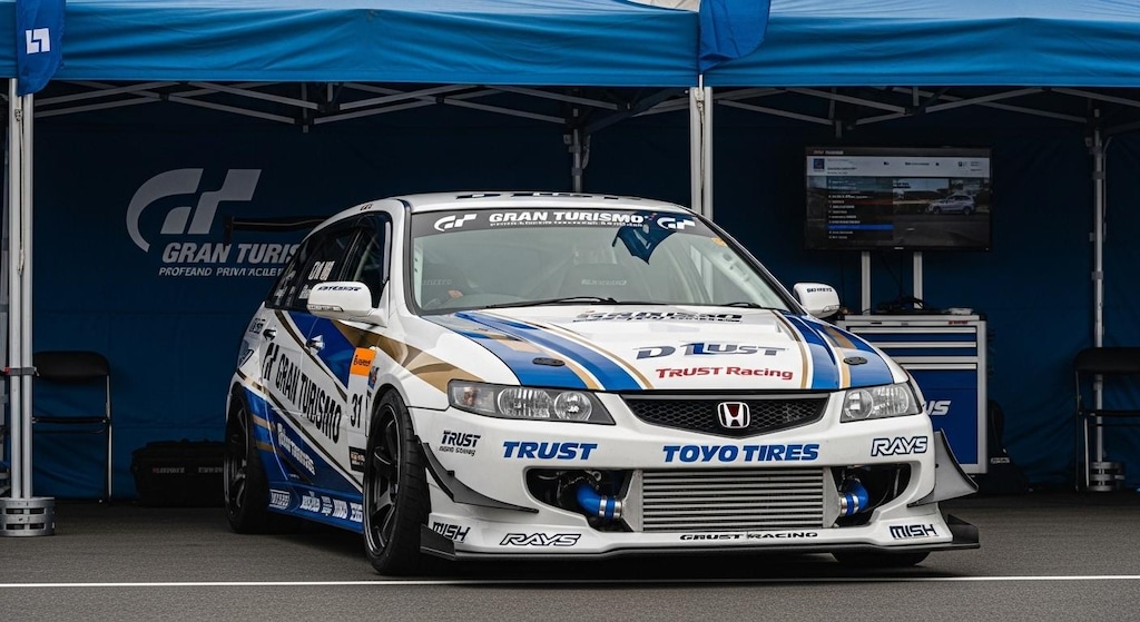 トーヨータイヤアコードワゴンのドリ車