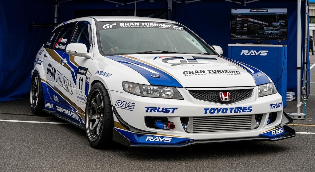 トーヨータイヤアコードワゴンのドリ車