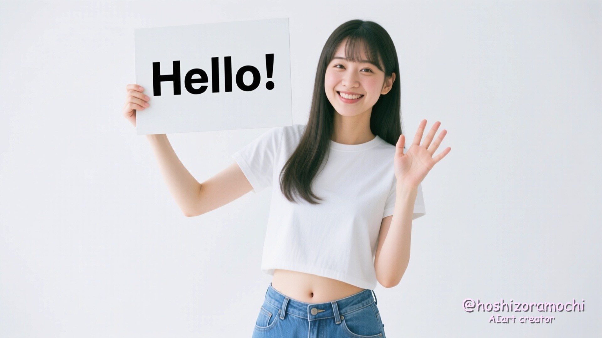 "Hello!" - 爽やかな出会いの挨拶👋