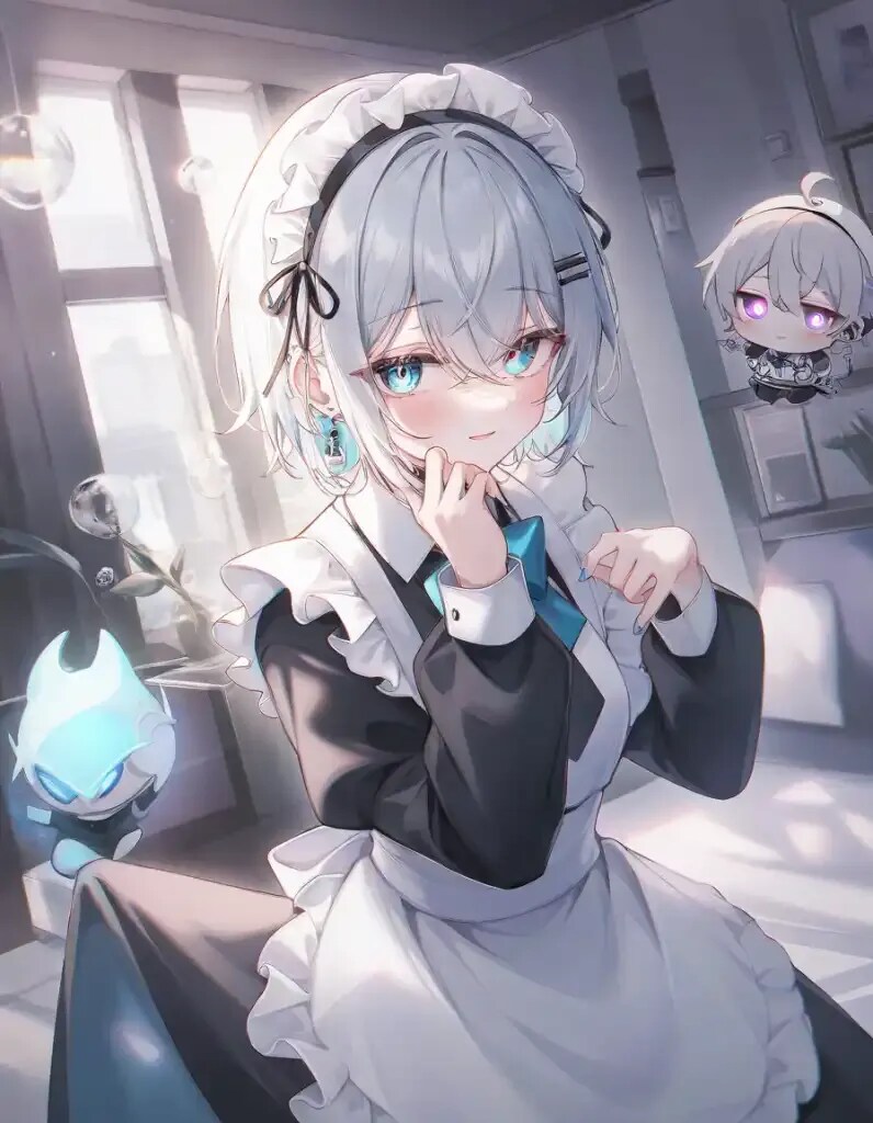 余裕のメイドくん