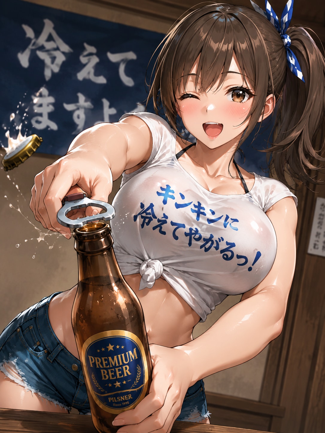抜けるイラスト