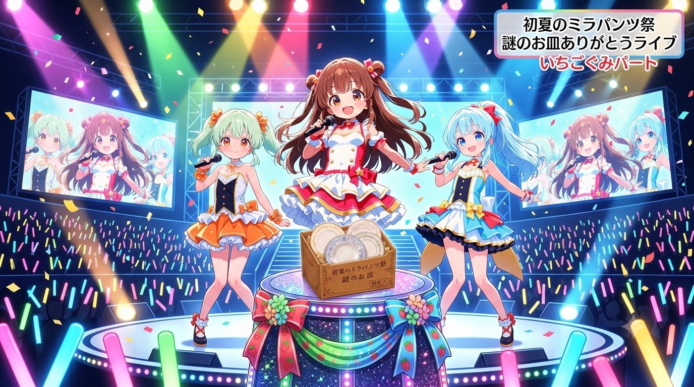 初夏のミラパンツ祭・謎のお皿ありがとうライブ開催！！