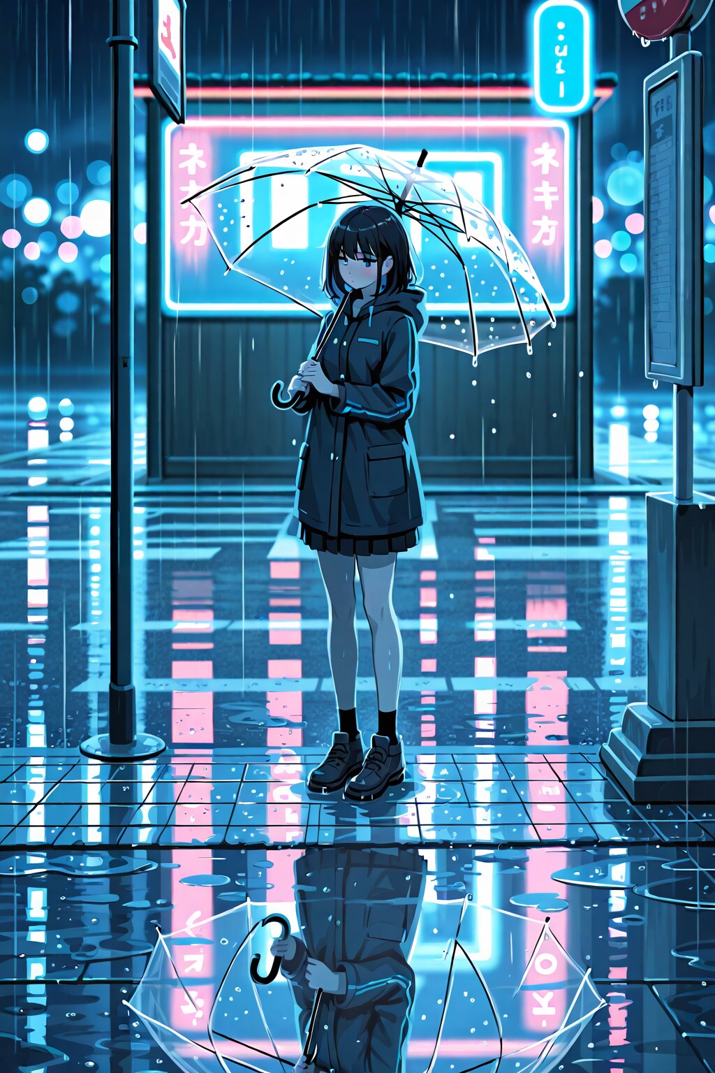 バス待ち