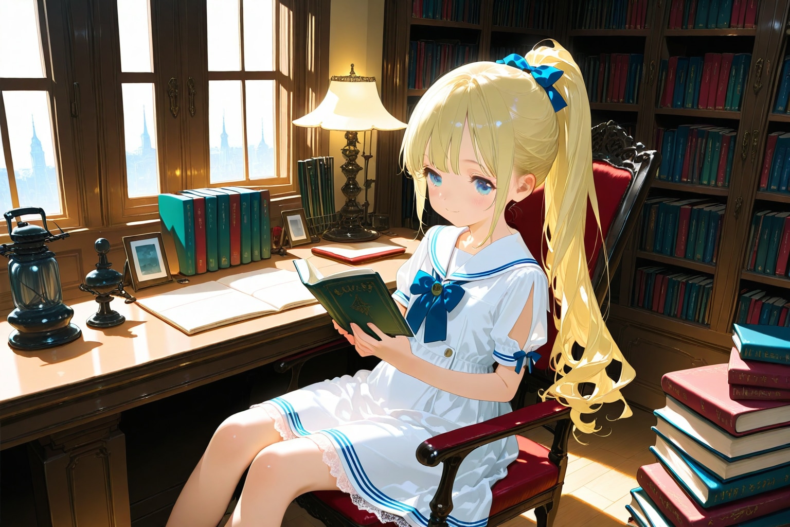 読書 | の人気AIイラスト・グラビア