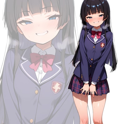 お嬢様 制服 | の人気AIイラスト・グラビア