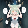 深夜にケモ耳化してしまう少女5 3枚目