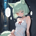 深夜にケモ耳化してしまう少女5 11枚目