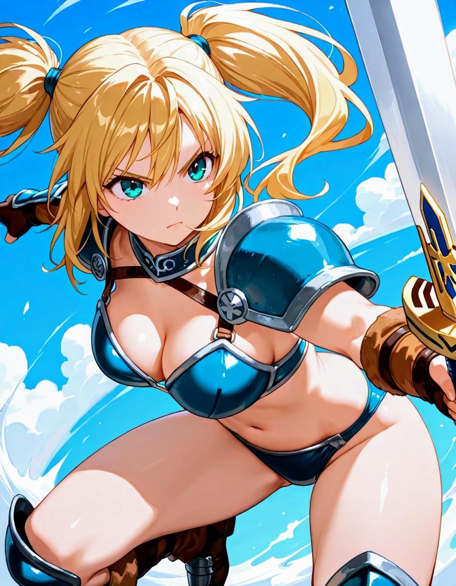 ツインテビキニアーマーお姉やん⚔️