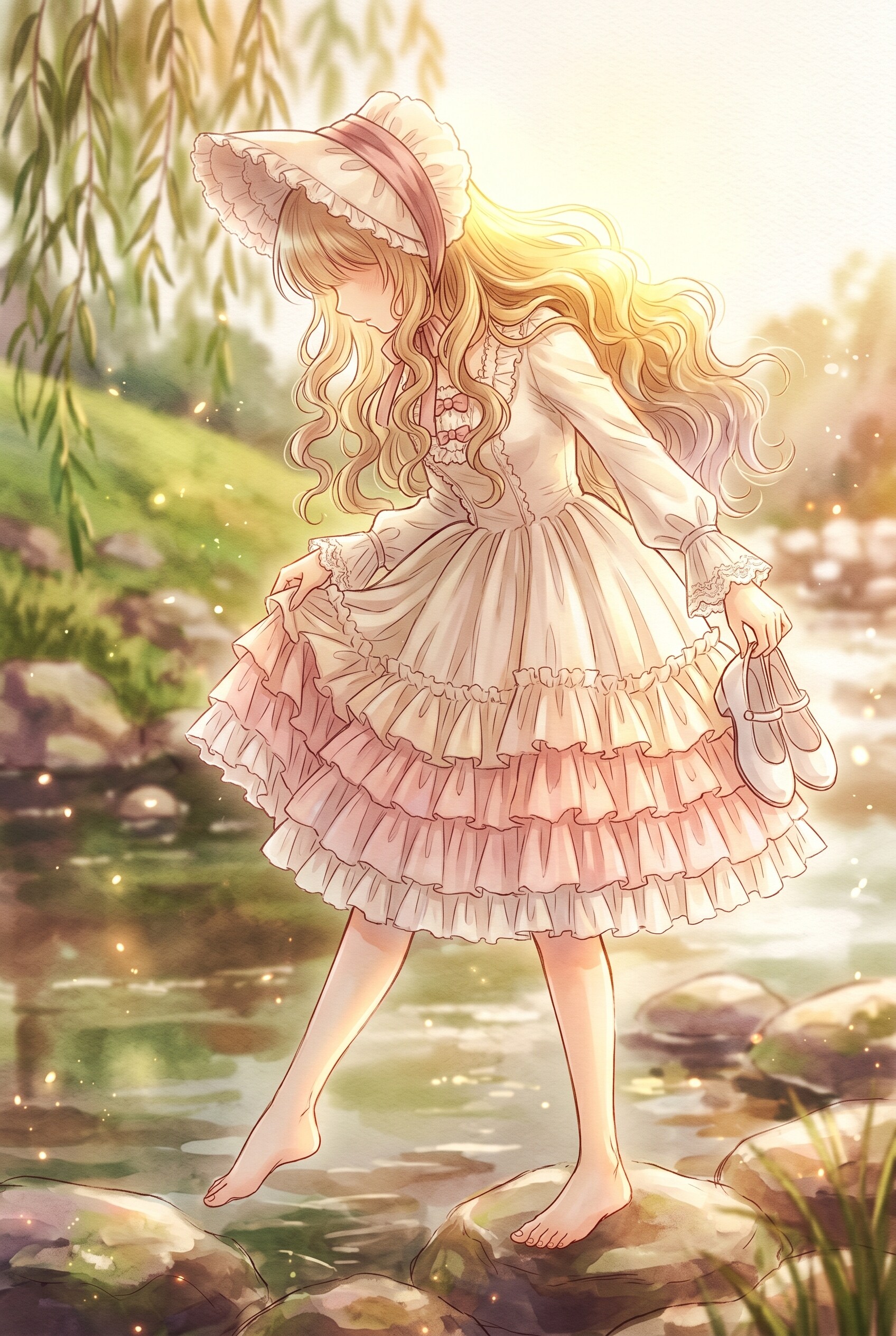 水鏡に舞う繍夢