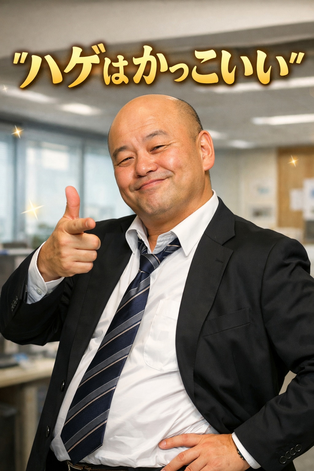 ハゲはかっこいい