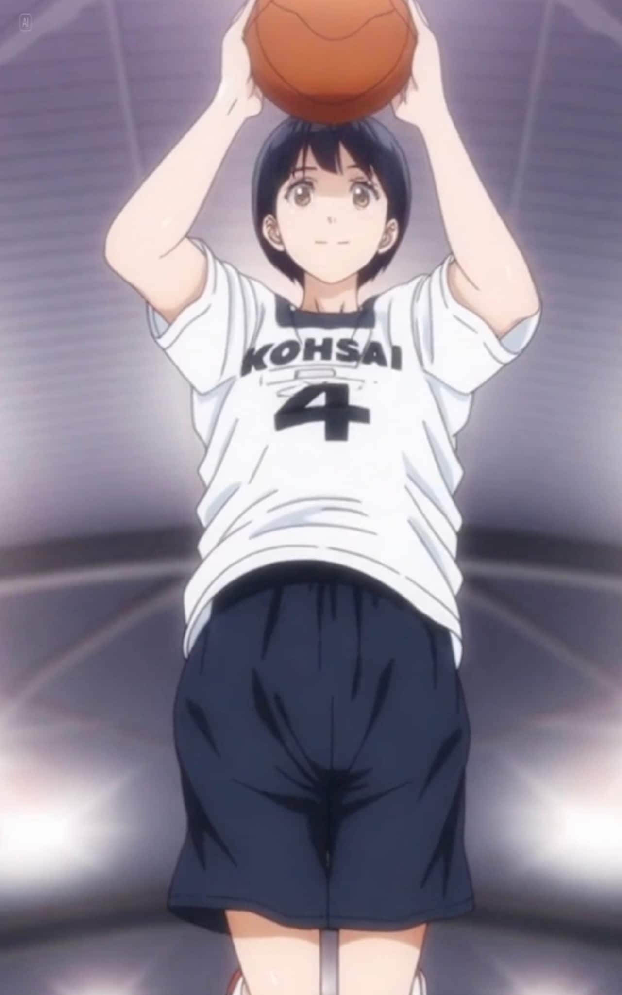 女バスのジャンプシュート382 | の人気AIイラスト・グラビア