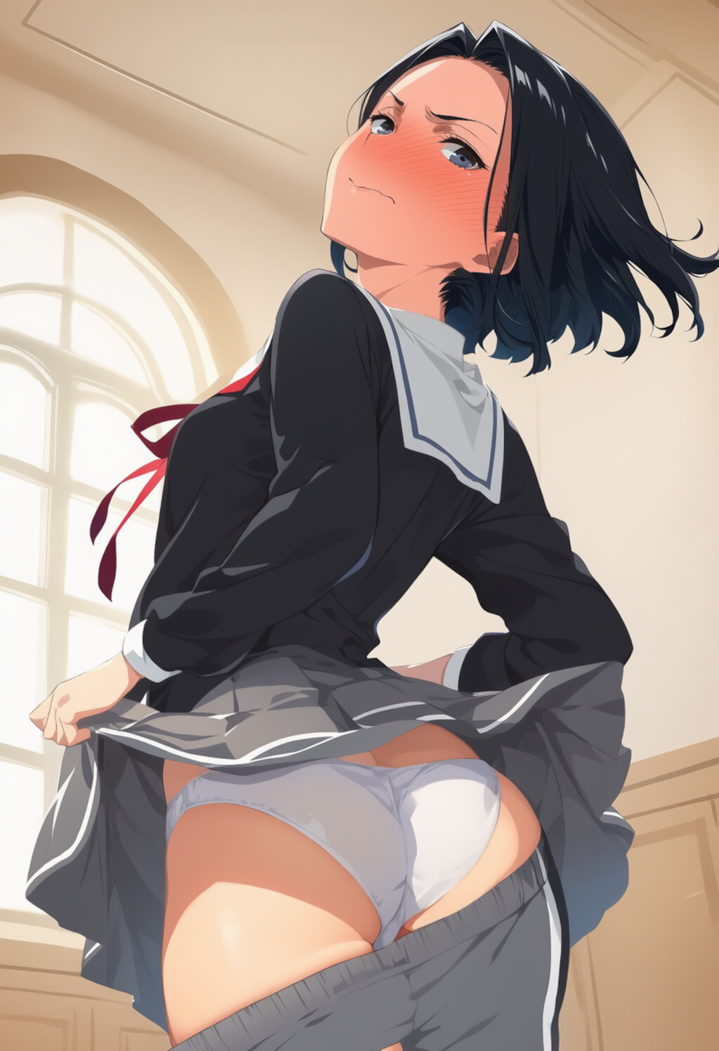 調子に乗ったら脱がされました
