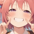 V4フル版　ゆるゆり　赤座あかり　指で頬をつつく 10枚目