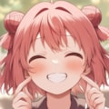 V4フル版　ゆるゆり　赤座あかり　指で頬をつつく 4枚目
