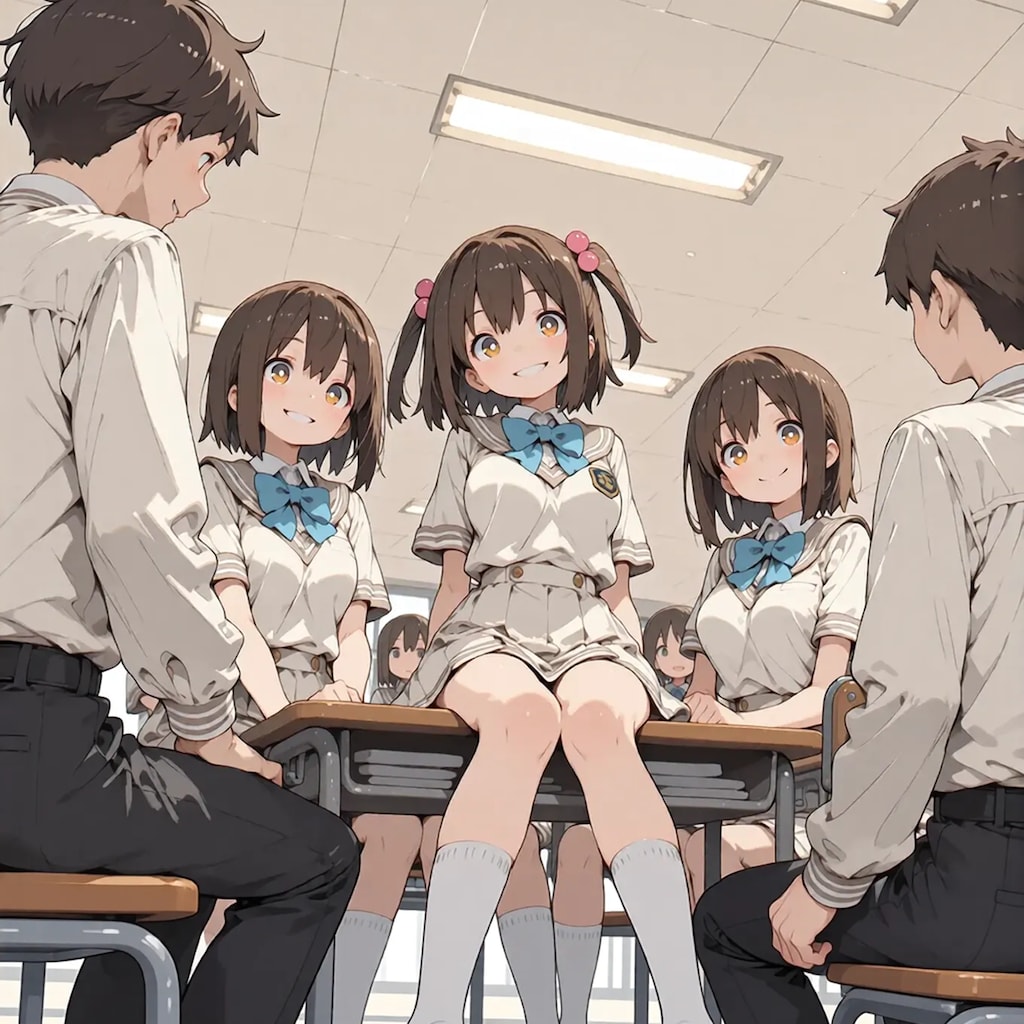 ダベる昼休み
