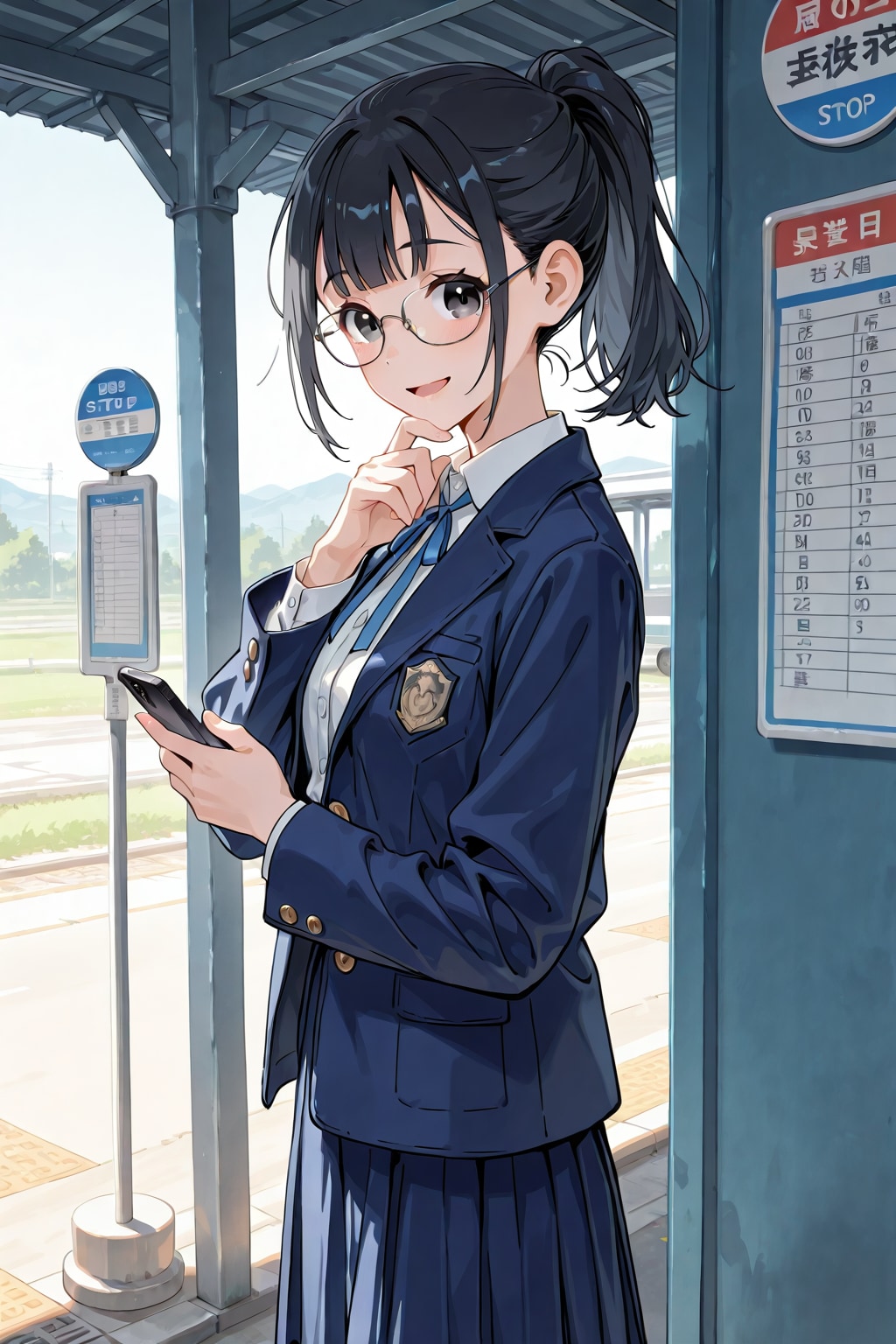 眼鏡×公立ダサ制服女子４