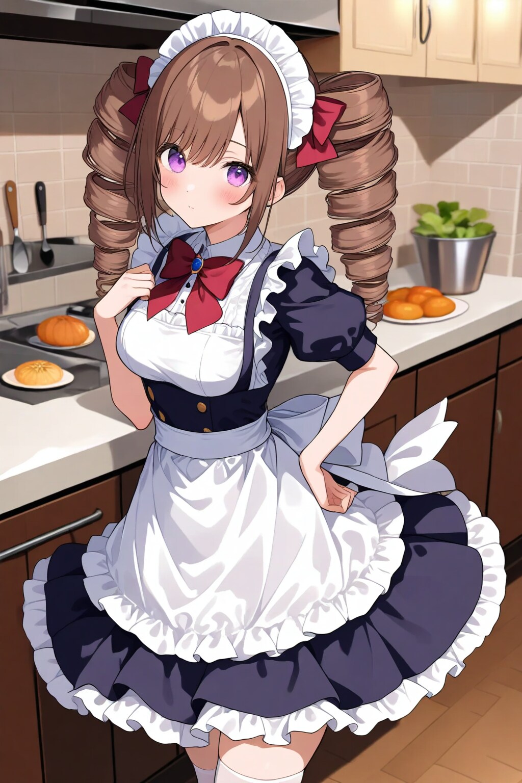 メイドにドリルは基本