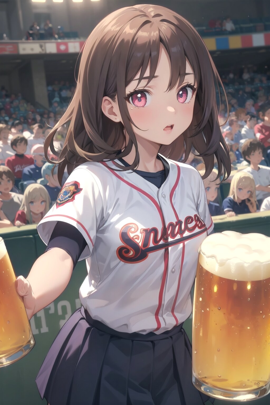 野球観戦 | の人気AIイラスト・グラビア