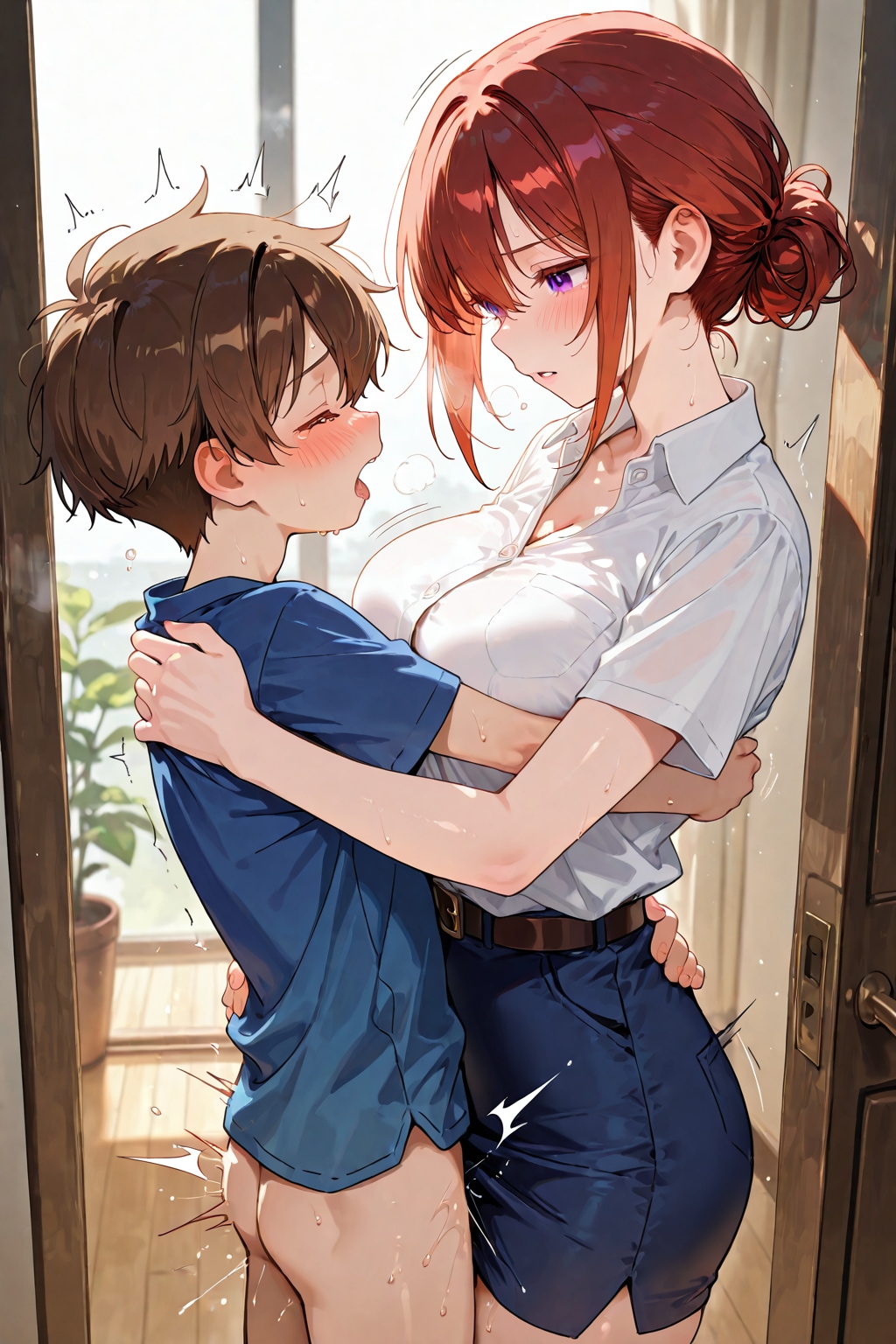 いとこの男の子と秘密の遊び