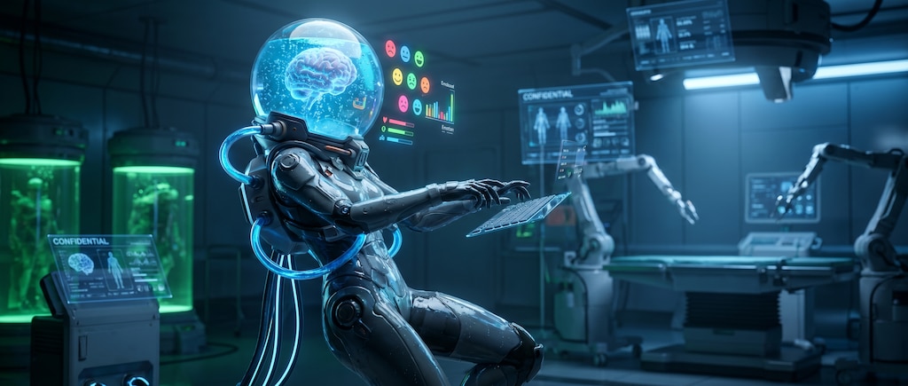 Brain-augmented humanoid #01