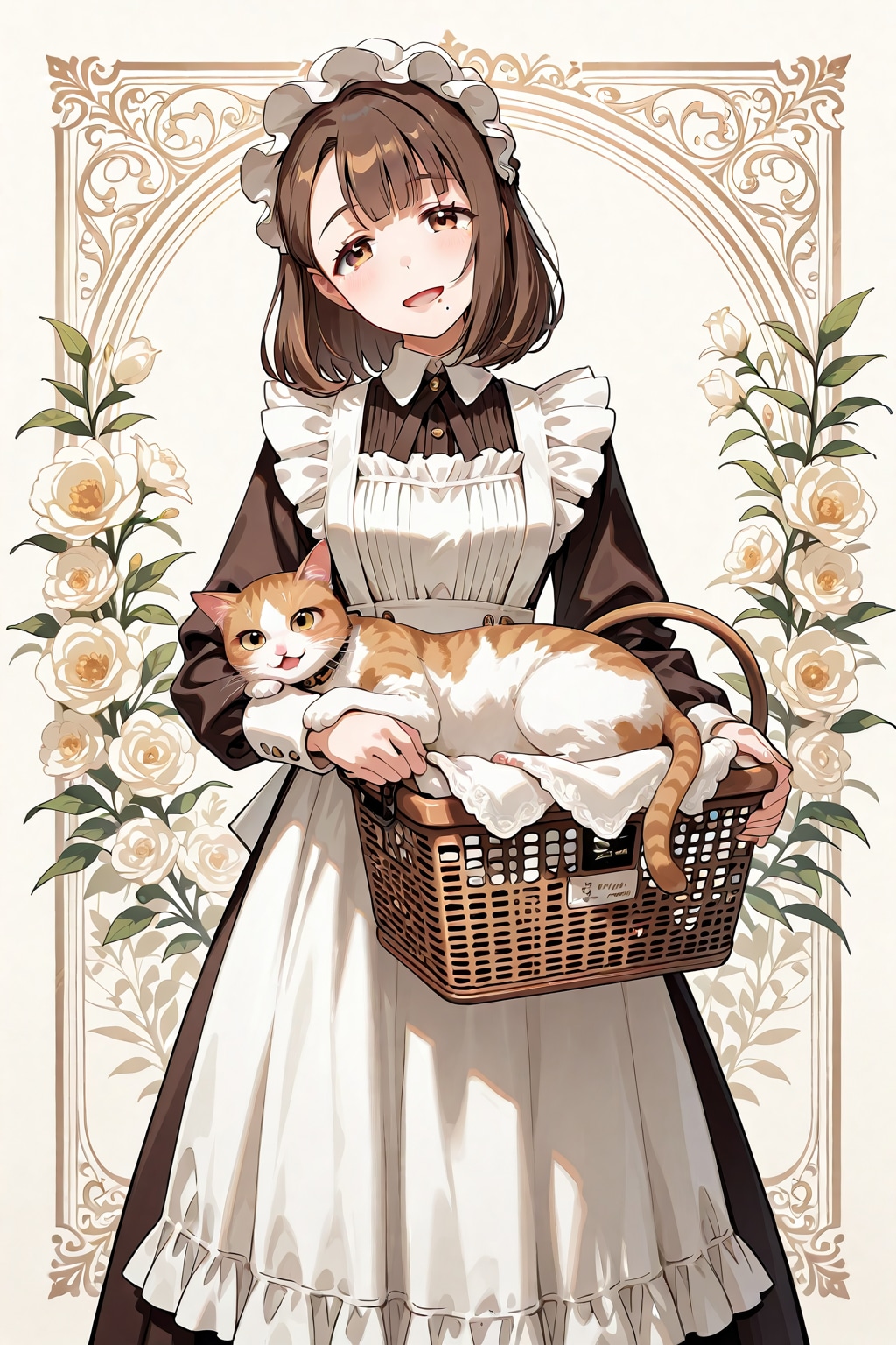 メイドさん１７６（マリア） | の人気AIイラスト・グラビア