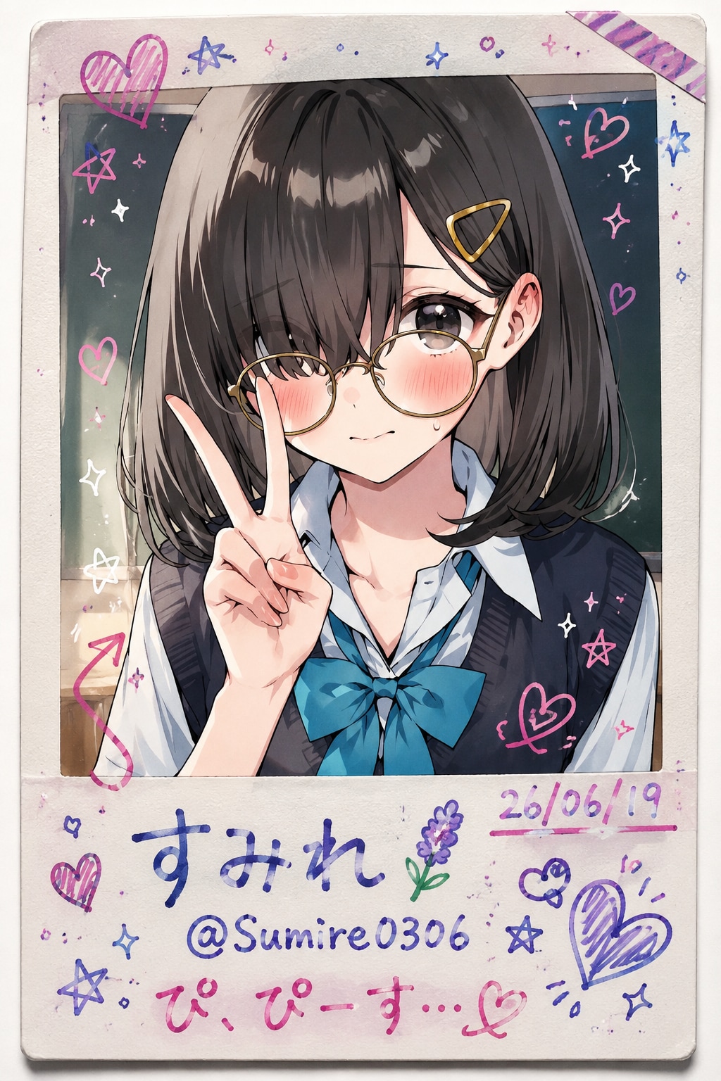 デコフォトすみれちゃん