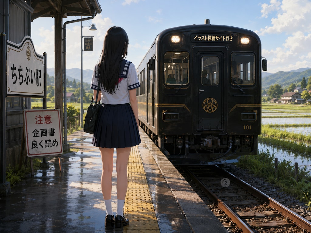 ししょちゃん通学風景