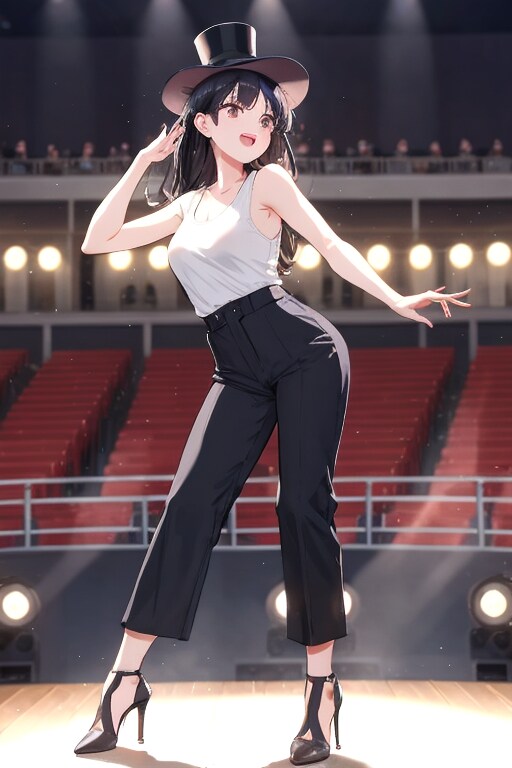 かっこかわいいダンサー白鳥英美梨　グランドオペラステージ