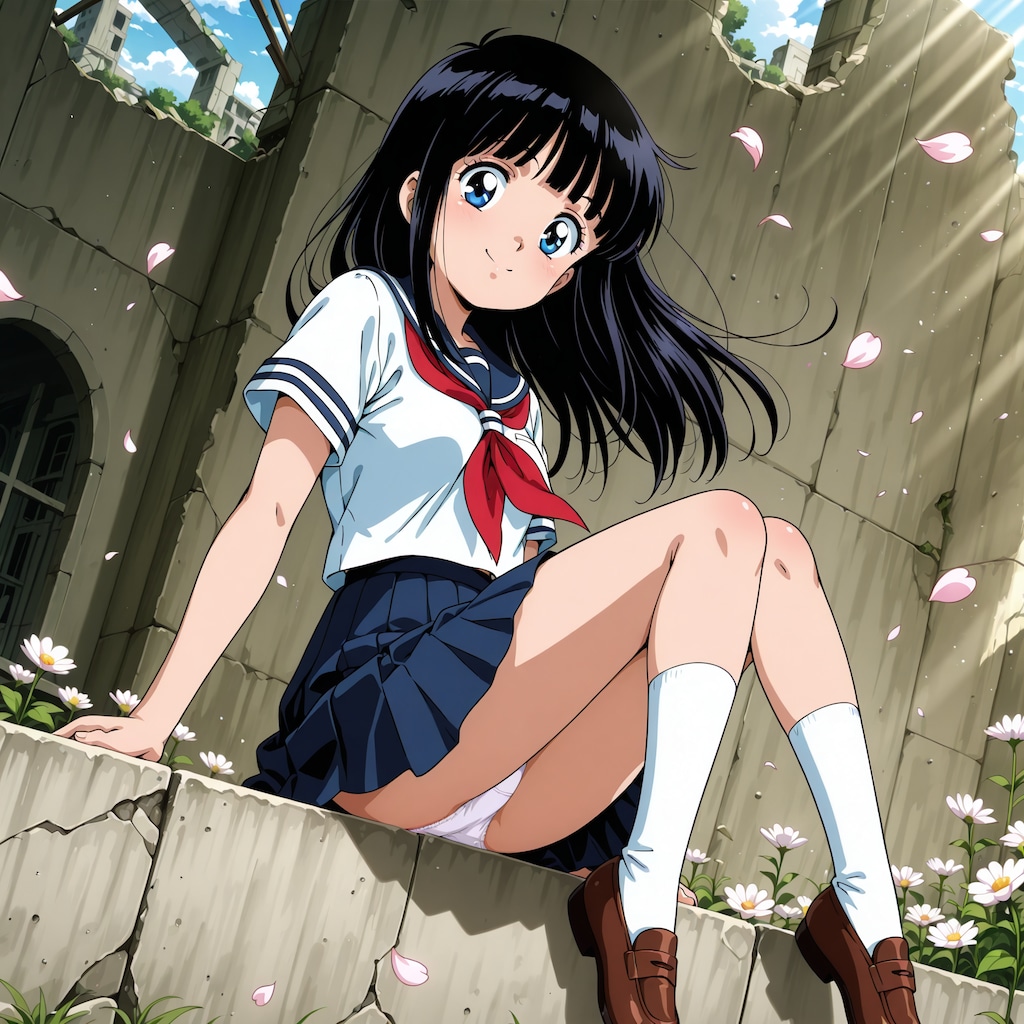 セーラー服の少女